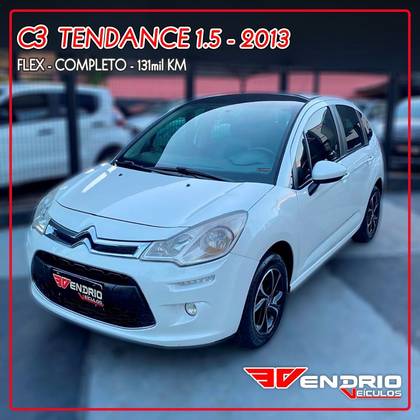 CITROËN C3 1.5 TENDANCE 8V FLEX 4P MANUAL CITROËN C3 1.5 TENDANCE 8V FLEX 4P MANUAL